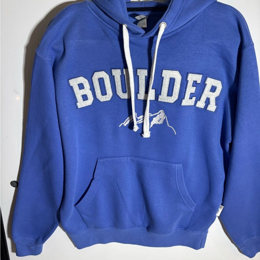 Blue Boulder Colorado M Graphic Hoodie
